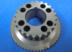 Development of a sprocket with a crank sensor for diesel engines