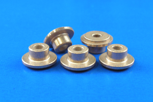 An oil-impregnated sintered bearing for the idle control motor of small motorcycles